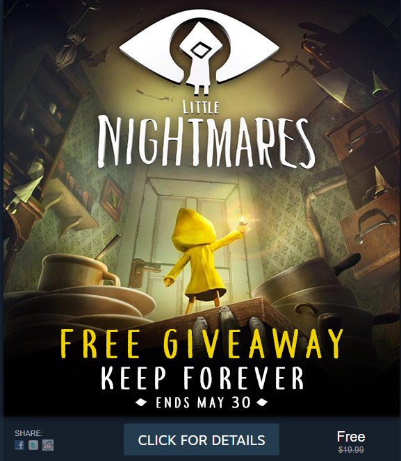 Little Nightmares Is Free On Steam Until May 30